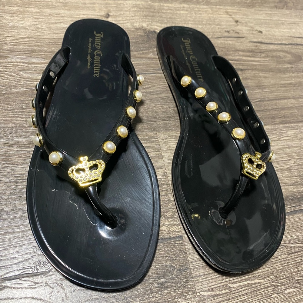 VINTAGE Juicy Couture Flip Flops